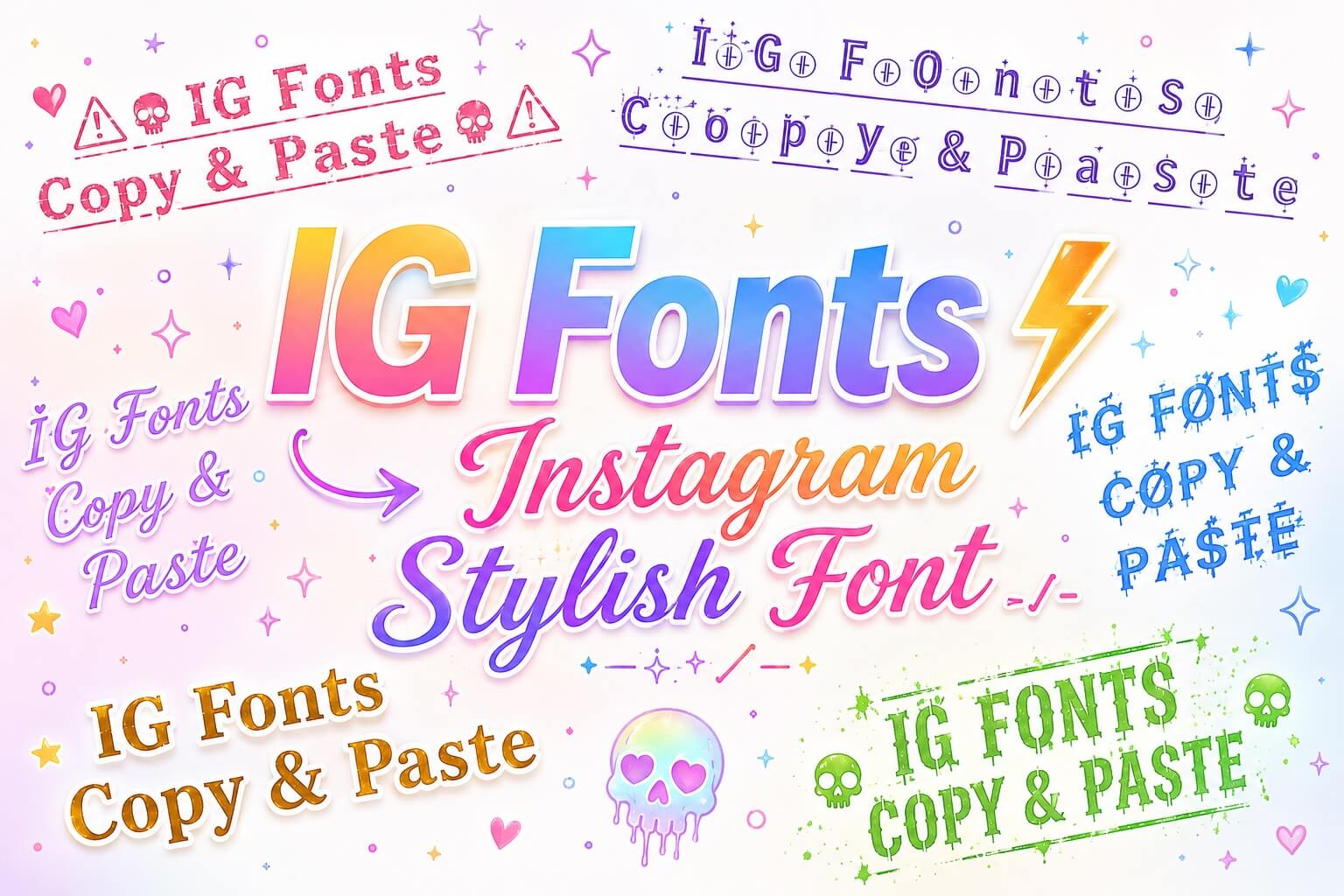 Instagram Stylish Fonts